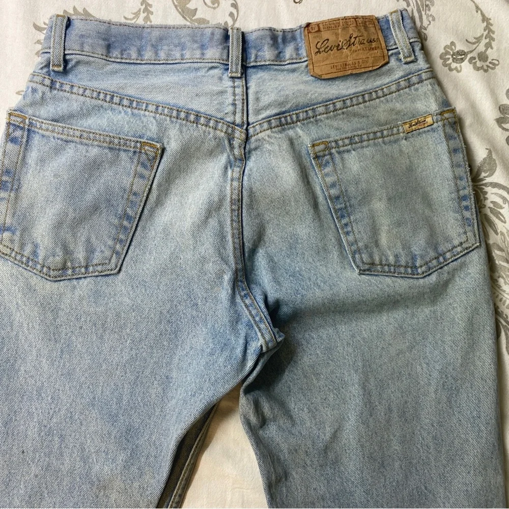 Levis Strauss Regular Fit Jeans‎ Mens Size 31X30 Light Washed distressed grunge